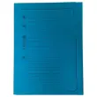 25 Chemises sous-dossier pastel - Bleu - Fiducial photo du produit