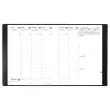 Agenda semainier Club - 21x27cm - Noir - Janvier à décembre - QUO VADIS photo du produit