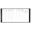 Agenda semainier classique 16x16 cm - Noir photo du produit