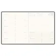 Agenda semainier Espace 22 -18,5x22,5 cm - Noir - Janvier à décembre - EXACOMPTA photo du produit