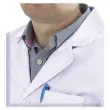 Blouse blanche 100 % coton - 3 poches - Taille L - Wonday photo du produit
