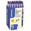 20 (16+4 Offerts) Stylos gel rétractables B2P - Bleu - PILOT photo du produit