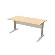 Bureau Buenos Aires - 160 x 80 cm - Hêtre et pieds aluminium - Fiducial photo du produit