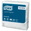 100 Serviettes en papier blanches 1 pli Lunch - 29 x 29 cm - Tork photo du produit