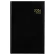 Agenda journalier  Saturnus - 2j/page - 13,3x20,8cm - Noir - Janvier à décembre - BREPOLS photo du produit