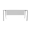 Voile de fond – L 160 cm – Blanc photo du produit