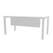 Voile de fond – L 160 cm – Blanc photo du produit