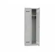 Vestiaire industrie propre 2 colonnes H.180 x L.60 cm Gris. photo du produit