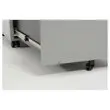 Caisson mobile en métal 2 tiroirs aluminium monté photo du produit
