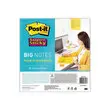 Bloc 30 feuilles Big Notes Super Sticky Post-it®, jaune, 27,9 x 27,9cm photo du produit
