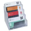 Porte-cartes de visite 4 compartiments photo du produit