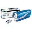 Agrafeuse électrique Wow à piles - 10 feuilles - Bleu - LEITZ photo du produit