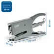 Pince agrafeuse Rapid Classique K1 - Rose - Rapid photo du produit