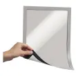 5 Cadres d'affichage magn&eacute;tiques Duraframe Magnetic - A4 - Argent - Durable photo du produit