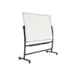 Tableau blanc pivotant et mobile effaçable à sec 120 x 150 cm photo du produit