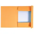 50 Chemises 3 rabats carton 280 g - Format A4 - orange - Exacompta photo du produit