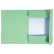 50 Chemises 3 rabats carton 280 g - Format A4 - vert - Exacompta photo du produit