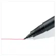 Feutre de rétroprojection permanent Lumocolor - 0,4mm - rouge - Staedtler photo du produit
