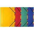 Trieur à élastiques 12 compartiments - Coloris assortis - Exacompta photo du produit