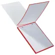 Bloc 30 feuilles de fiches bristol rouge A5 5x5 photo du produit