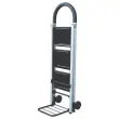 Escabeau diable pliable avec 3 marches photo du produit