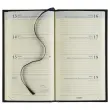 Agenda semainier poche cousu Interplan 9 x 16 cm - Noir - Janv/Déc - BREPOLS photo du produit