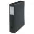 Boîte de classement en polypropylène opaque - Dos 6 cm - noir - Fiducial photo du produit