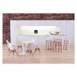 2 Chaises DOGEWOOD pied hêtre assise blanche montées photo du produit