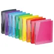 10 Classeurs 4 anneaux transparent - Dos 4 cm - Exacompta photo du produit