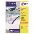 100 Planches d'&eacute;tiquettes multiusages Avery 105x70mm soit 800 &eacute;tiq/bo&icirc;te photo du produit