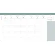 Agenda semainier EXECUTIF COLOR ML Pastel - 16x16 cm - Bleu- D&eacute;cembre &agrave; d&eacute;cembre - QUO VADIS photo du produit