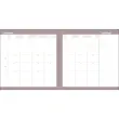 Agenda semainier EXECUTIF COLOR ML Pastel - 16x16 cm - Bleu- D&eacute;cembre &agrave; d&eacute;cembre - QUO VADIS photo du produit