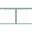 Agenda semainier EXECUTIF COLOR ML Pastel - 16x16 cm - Bleu- D&eacute;cembre &agrave; d&eacute;cembre - QUO VADIS photo du produit