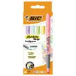5 Surligneurs grip  - coloris pastel - BIC photo du produit