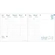 Agenda semainier EXECUTIF Recyclé ML Eunoia - 16x16 cm - Beige - Janvier à décembre - QUO VADIS photo du produit