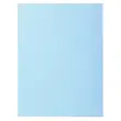 100 Chemises 24 x 32 cm Super 210 - Bleu - Exacompta photo du produit