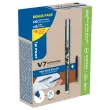 10 Rollers Pilot V7 + 30 recharges (dont la moitié gratuites) - noir photo du produit