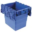 Bac navette gerbable 32 litres bleu photo du produit
