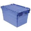 Bac navette gerbable 64 litres bleu photo du produit