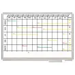 Planning magnétique Kanban - 180 x 120 cm - Cases 25 mm - BI-OFFICE photo du produit