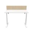 Cloisonnette pour bureau L. 160 acaciaclair/alu photo du produit