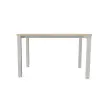 Bureau BRUXELLES 120 x 80 acacia - pieds  aluminium photo du produit