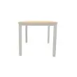 Bureau BRUXELLES 140 x 80 acacia - pieds aluminium photo du produit