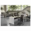 Bureau BUDAPEST compact retour &agrave; gauche acacia L160 photo du produit