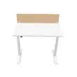 Cloisonette pour bureau L.140 h&ecirc;tre/blanc photo du produit