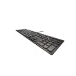 Clavier filaire KC 6000 SLIM - Extra-plat - Argent - Cherry photo du produit