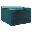 125 Serviettes double &eacute;paisseur - 33x33cm - Bleu - DUNI photo du produit