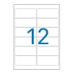 25 Planches d'&eacute;tiquettes enlevables laser99,1x42,3mm 300 &eacute;tiq/bo&icirc;te. photo du produit