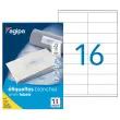 100 Planches d'étiquettes multiusages 105x35 mm - APLI photo du produit