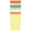 100 Fiches T pour planning - Taille 4 - Rose - NOBO photo du produit